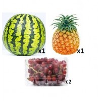 Ramadan Fruit Bundle  (Pineapple,watermelon,nd grapes)